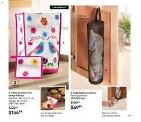 Nuevas ofertas de AVON válidas en toda la República Mexicana desde el 12.09.2025. ¡Encuentra las mejores ofertas en Organizador de bolsas, Nylon y poliéster. (205387) 6 pts! | Página: 73