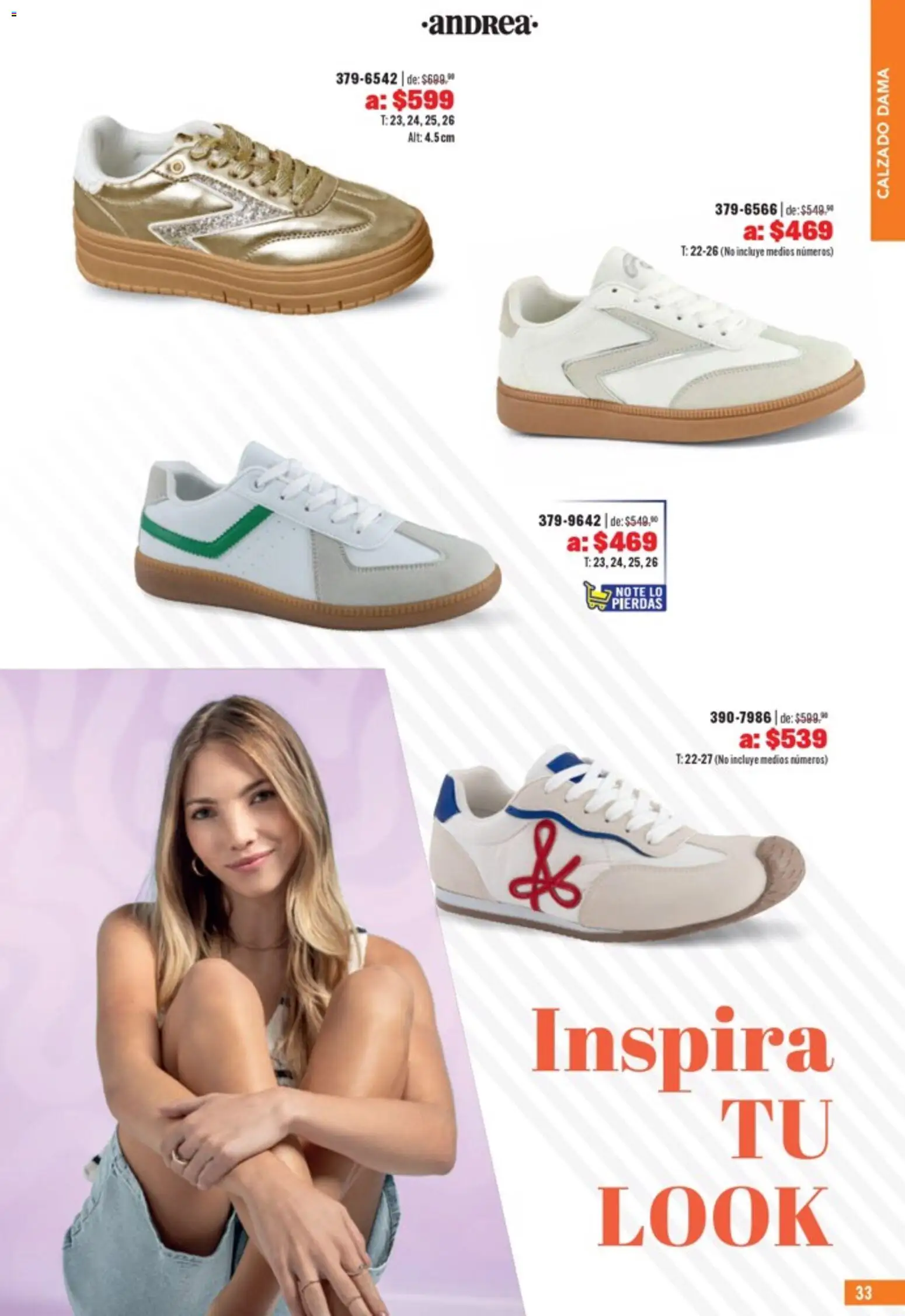 Nuevas ofertas de Andrea válidas en toda la República Mexicana desde el 05.04.2026. ¡Encuentra las mejores ofertas en Andrea catálogo Outlet! | Página: 33