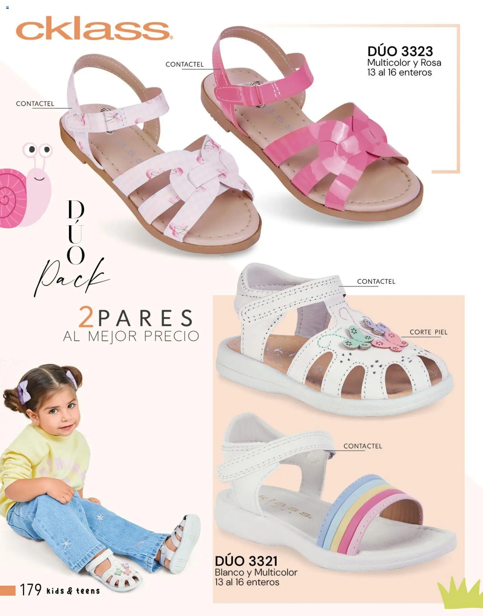 Nuevas ofertas de Cklass válidas en toda la República Mexicana desde el 05.03.2026. ¡Encuentra las mejores ofertas en Cklass catálogo Complemento Verano Calzado! | Página: 186