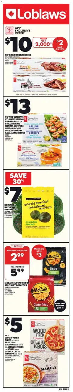 Preview of Loblaws weekly flyer / circulaire from shop Loblaws valid from 10.07.2025
