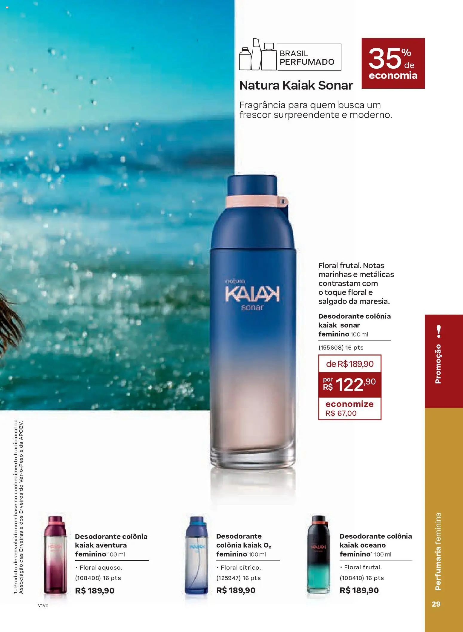 Natura Folheto - válido de 04.02.2026 | Página: 29 | Produtos: Fragrância, Desodorante, Base