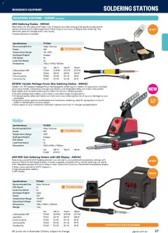 Jaycar catalogue - valid from 09.07.2025 | Page: 57 | Products: Ergonomic, Sponge, Weight, Iron
