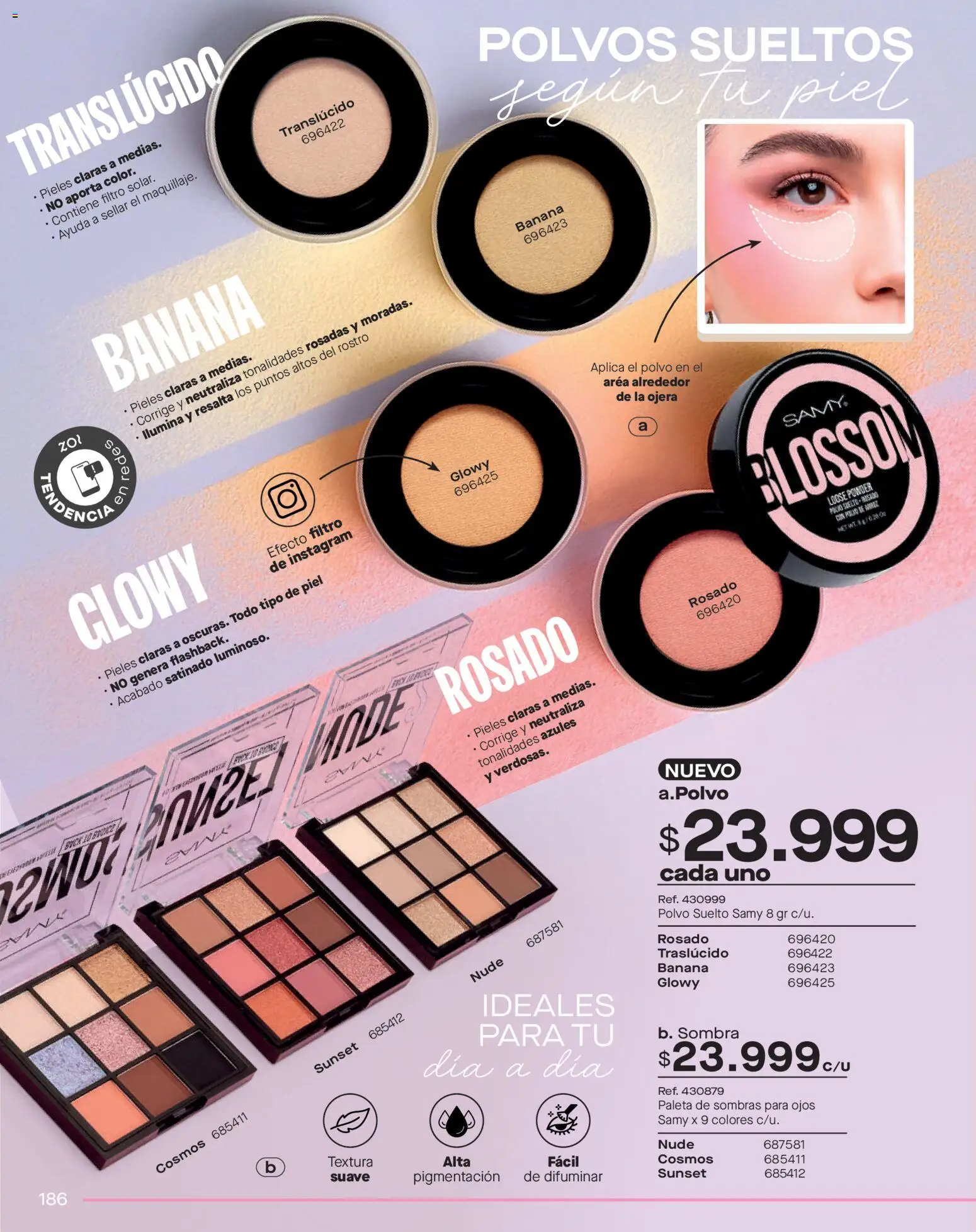 Pacifika revista - valida desde el 01.11.2025 | Página: 186 | Productos: Polvo, Sombra