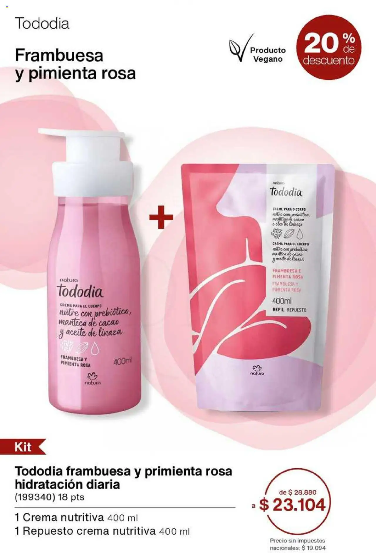 Catálogo Natura Ciclo 8 │ válido desde el 03.06.2025 | Página: 183 | Productos: Aceite, Crema para el cuerpo, Pimienta, Manteca