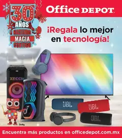 Vista previa de Office Depot catálogo, nuevo folleto de la tienda, válido en México a partir del 01.12.2025