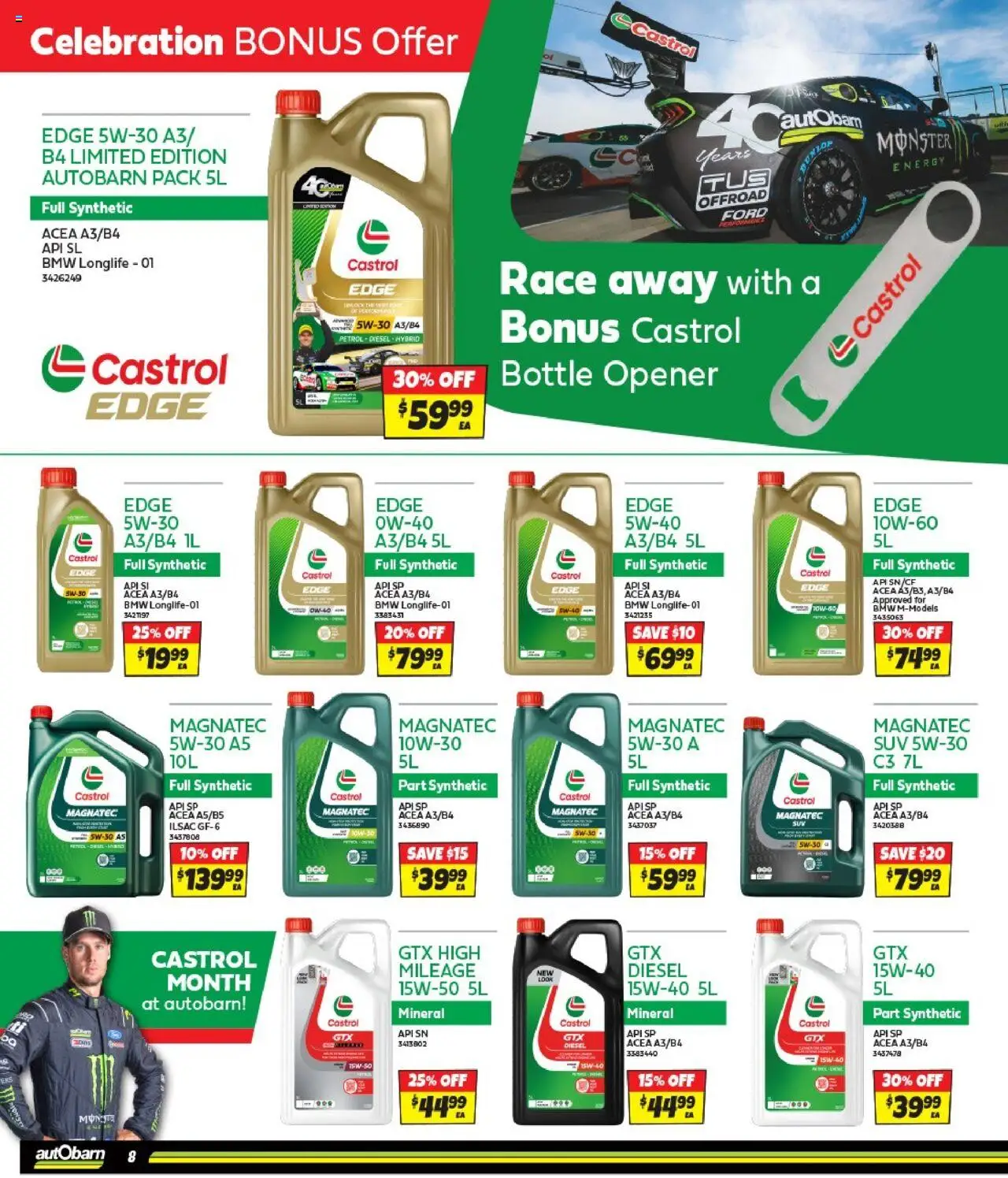Autobarn catalogue - valid from 01.10.2025 | Page: 8 | Products: Bottle opener