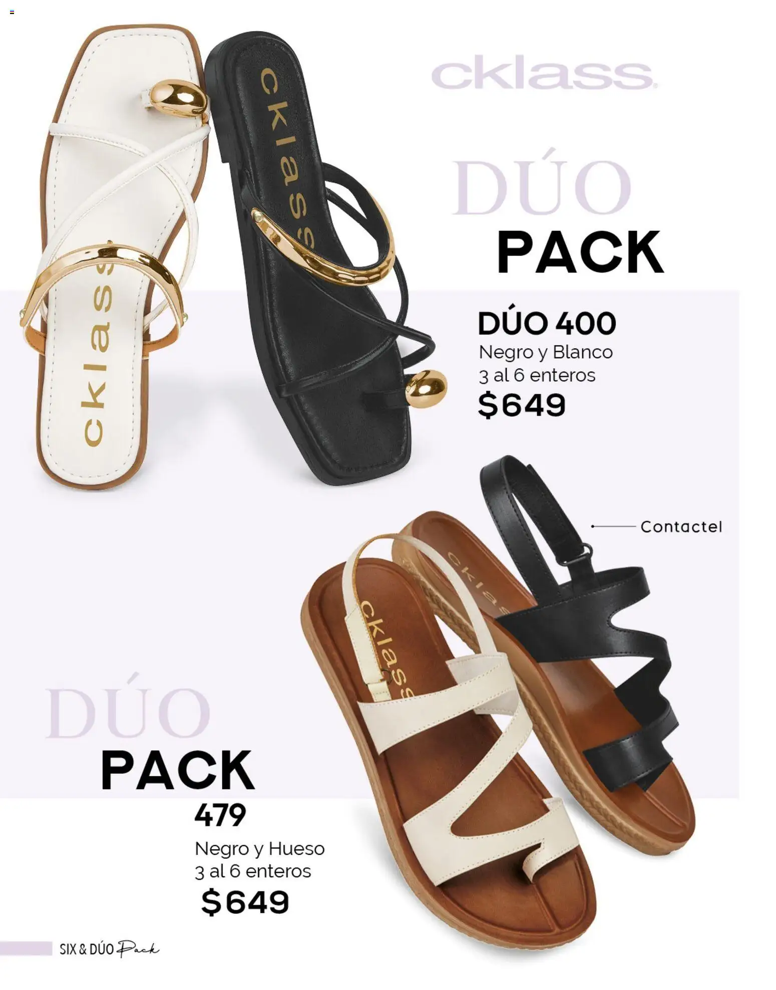 Nuevas ofertas de Cklass válidas en toda la República Mexicana desde el 02.01.2026. ¡Encuentra las mejores ofertas en Cklass catálogo Six & Dúo pack! | Página: 76