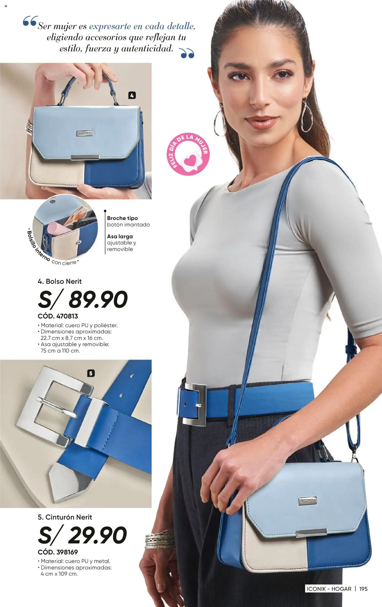 Catálogo Azzorti válido desde 26.01.2026 | Página: 196 | Productos: Bolso, Cinturón