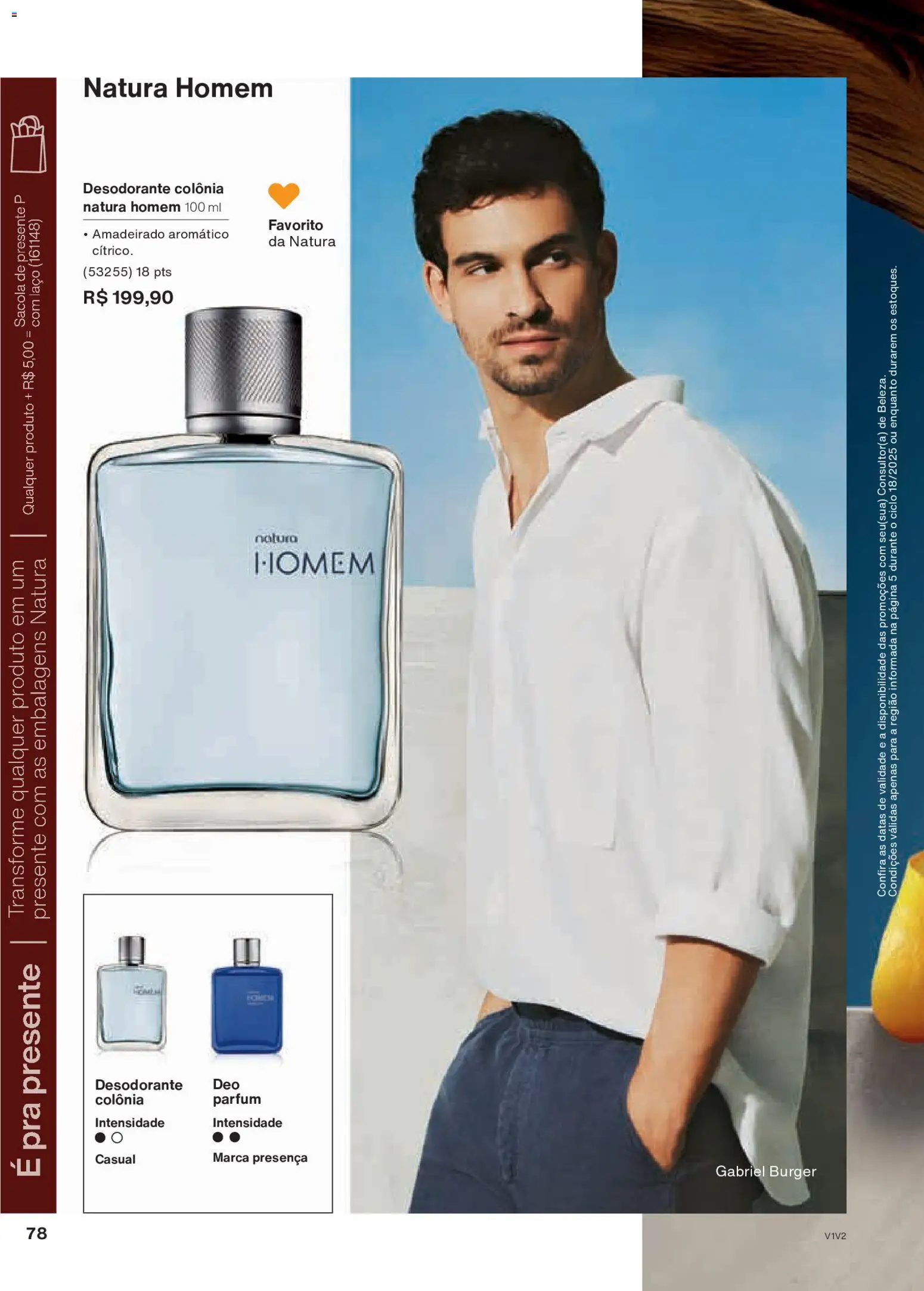 Natura Folheto - válido de 30.10.2025 | Página: 78 | Produtos: Desodorante