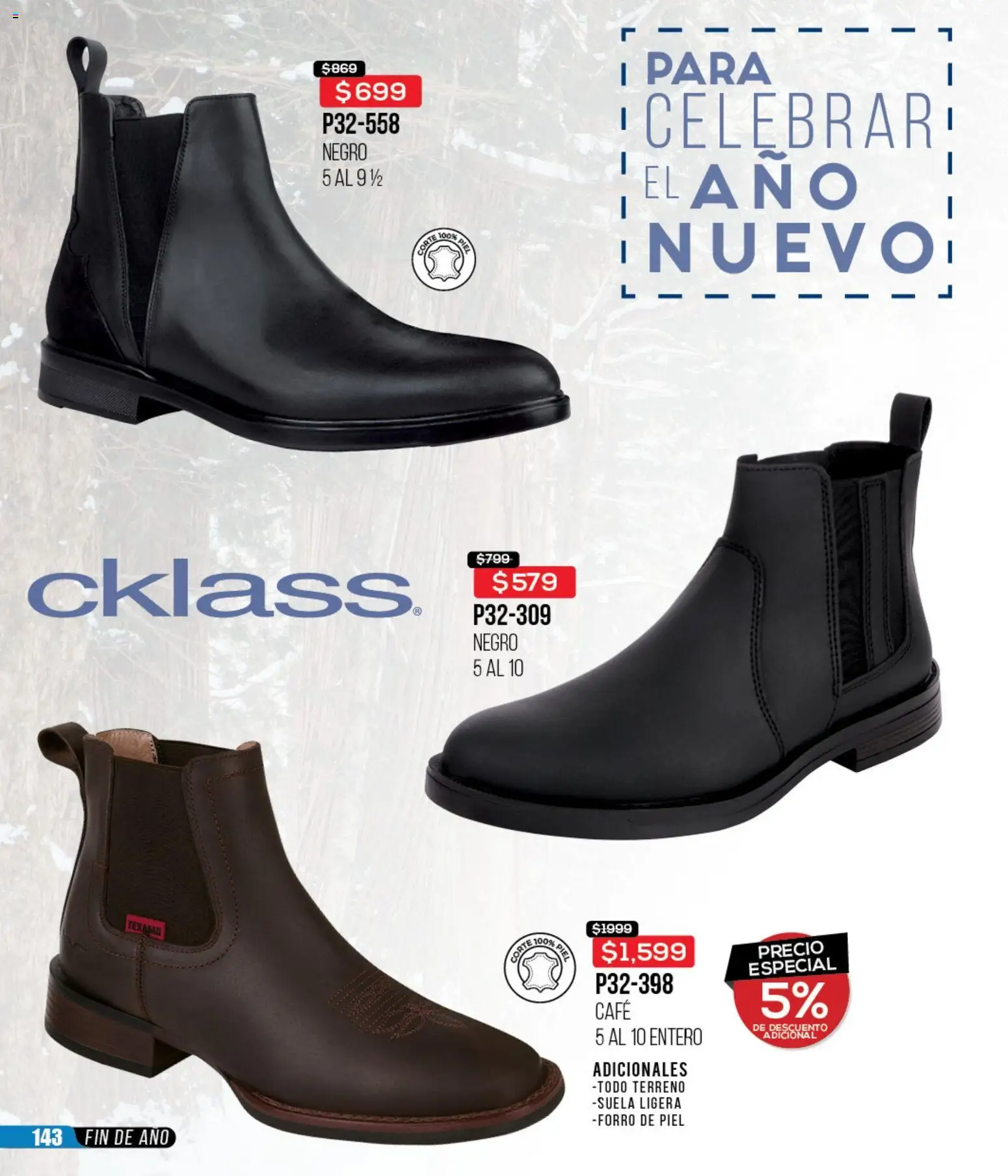 Nuevas ofertas de Cklass válidas en toda la República Mexicana desde el 15.12.2025. ¡Encuentra las mejores ofertas en Cklass catálogo Rebajas fin de año ropa! | Página: 379 | Productos: Café