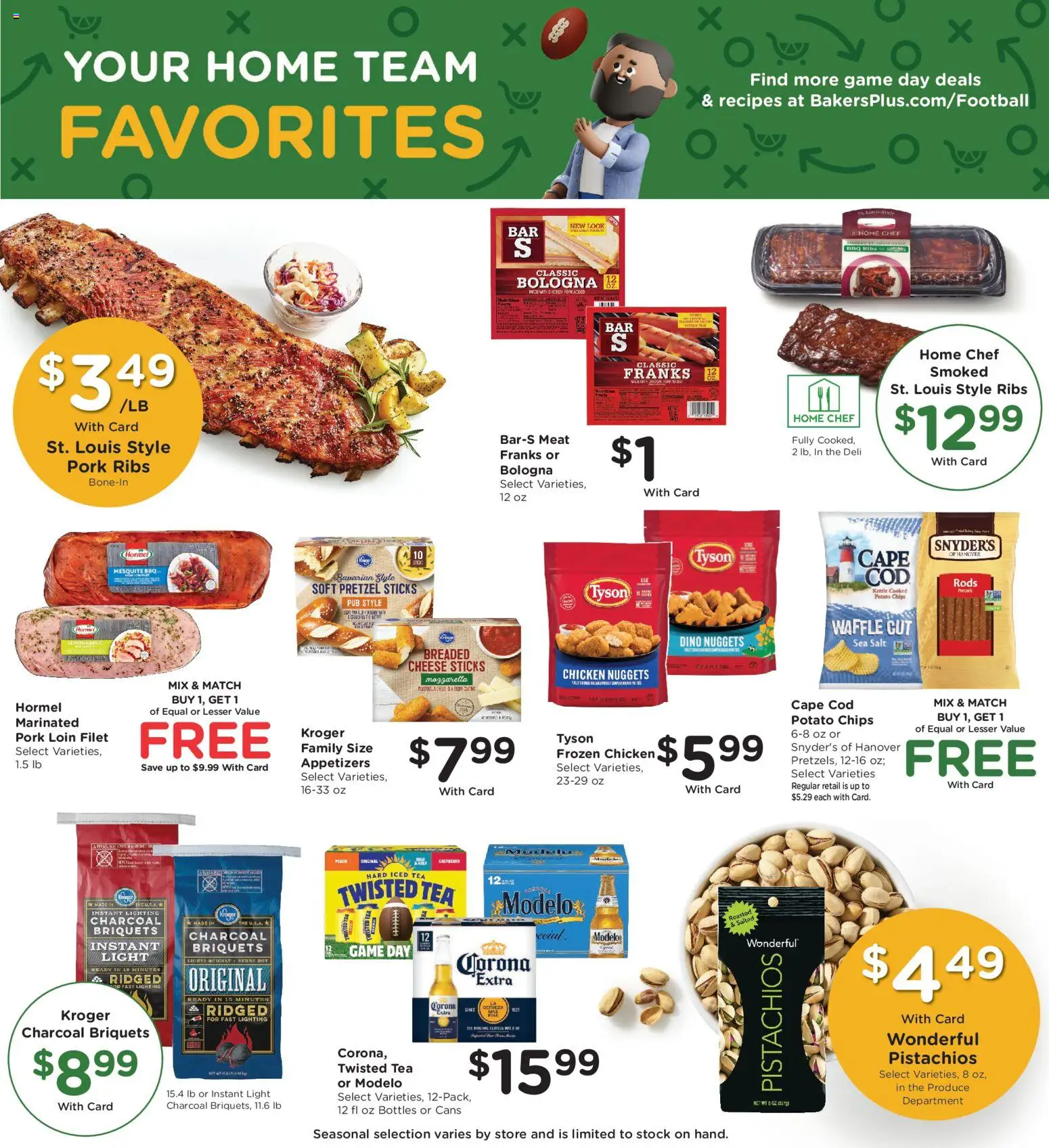 Baker's Weekly Ad - valid from 03.12.2025 | Page: 7 | Products: Chips, Salt, Game, Kettle