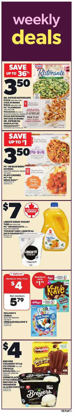 Preview of Independent Grocer weekly flyer / circulaire from shop Independent Grocer valid from 09.04.2026
