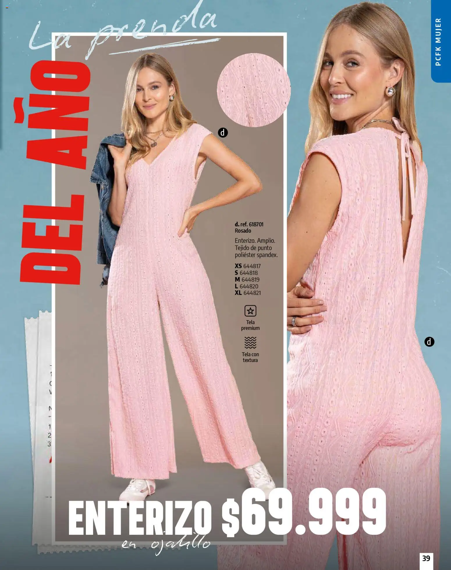 Pacifika revista - valida desde el 01.01.2026 | Página: 39 | Productos: Enterizo