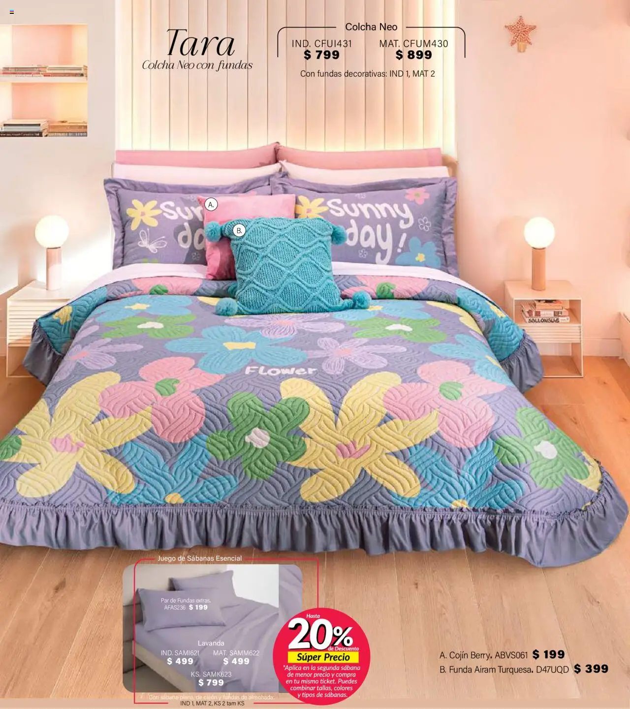 Nuevas ofertas de Colchas Concord válidas en toda la República Mexicana desde el 01.08.2025. ¡Encuentra las mejores ofertas en Colchas Concord - Catálogo! | Página: 50 | Productos: Juego, Funda, Almohada, Sabanas