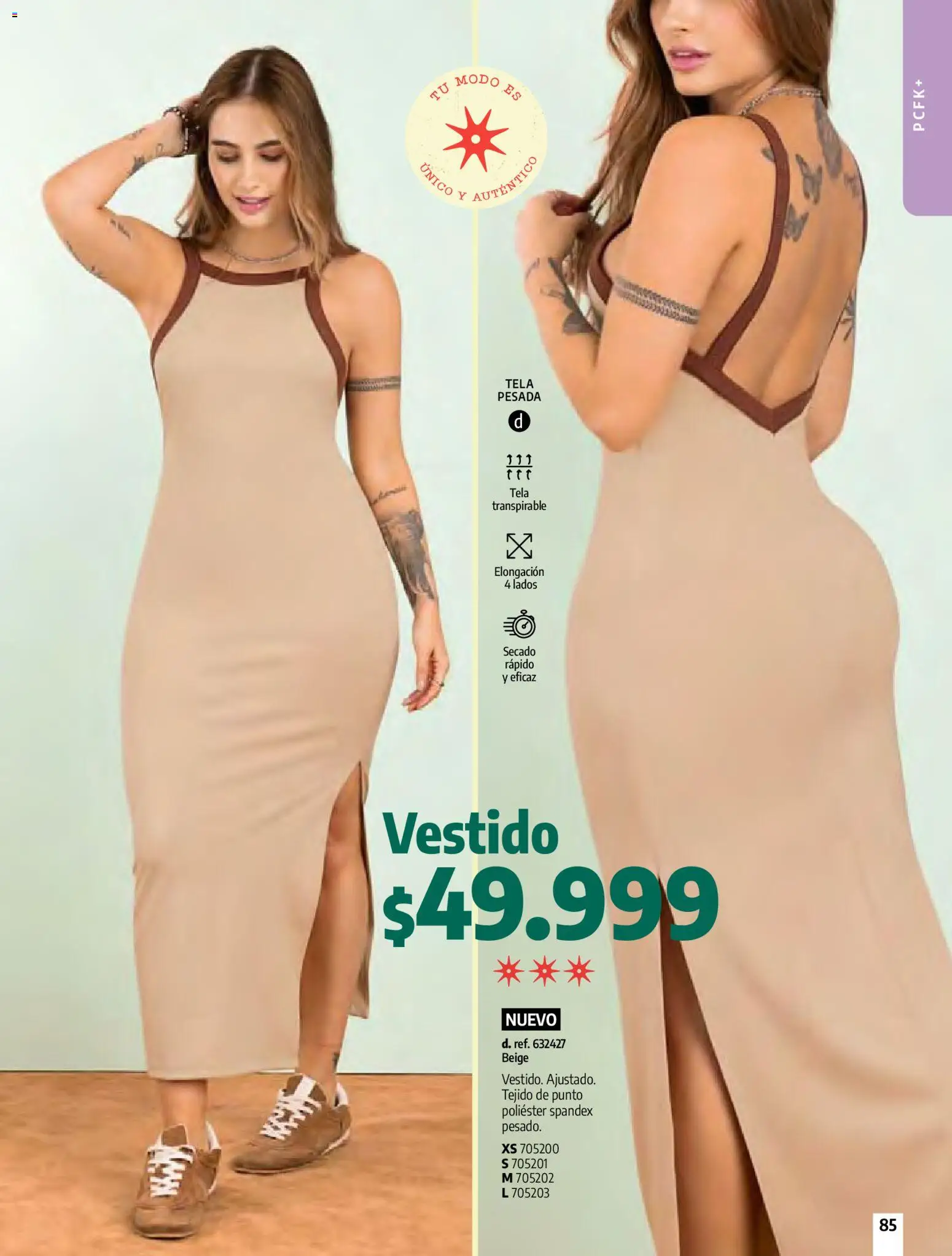 Pacifika revista - valida desde el 01.04.2026 | Página: 85 | Productos: Vestido