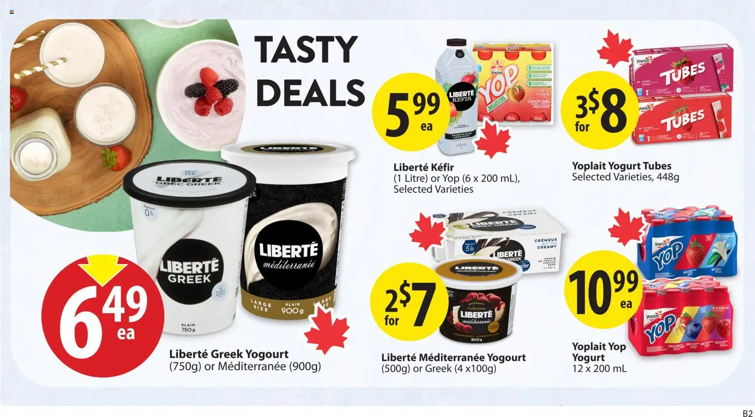 Save on foods flyer valid from 19.03.2026 | Page: 22 | Products: Yogurt