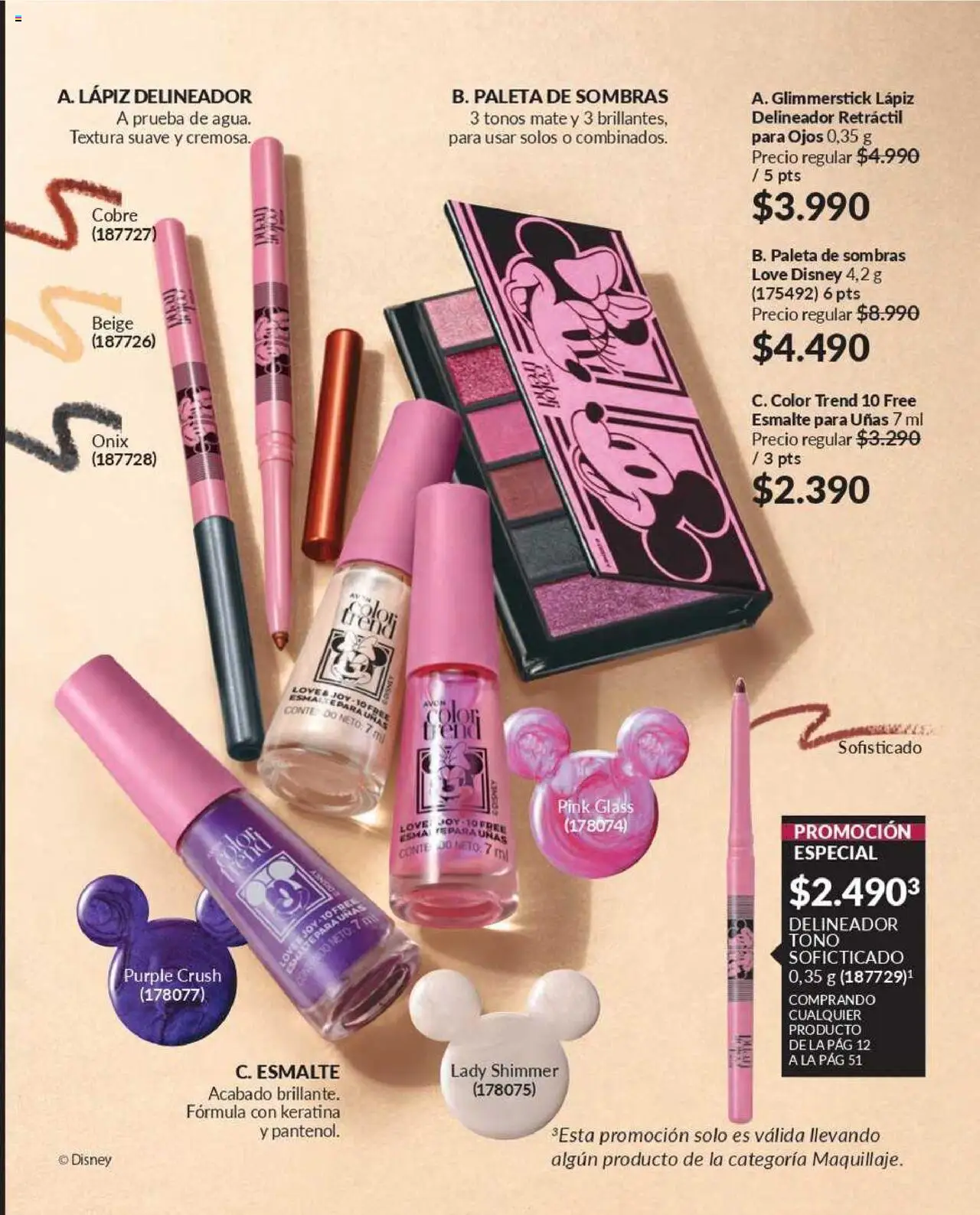 Catálogo Avon Campaña 12 │ válido desde el 22.07.2025 | Página: 40 | Productos: Mate, Delineador