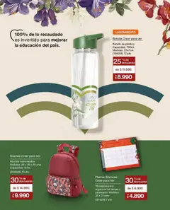 Natura catálogo válido desde el 01.07.2025 | Página: 146 | Productos: Botella, Mochila
