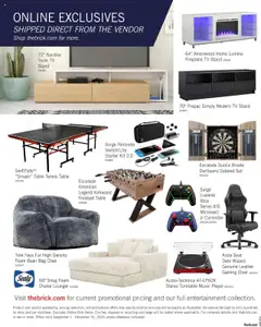 The Brick flyer valid from 04.09.2025 | Page: 12 | Products: Tv, Player, Xbox, Table