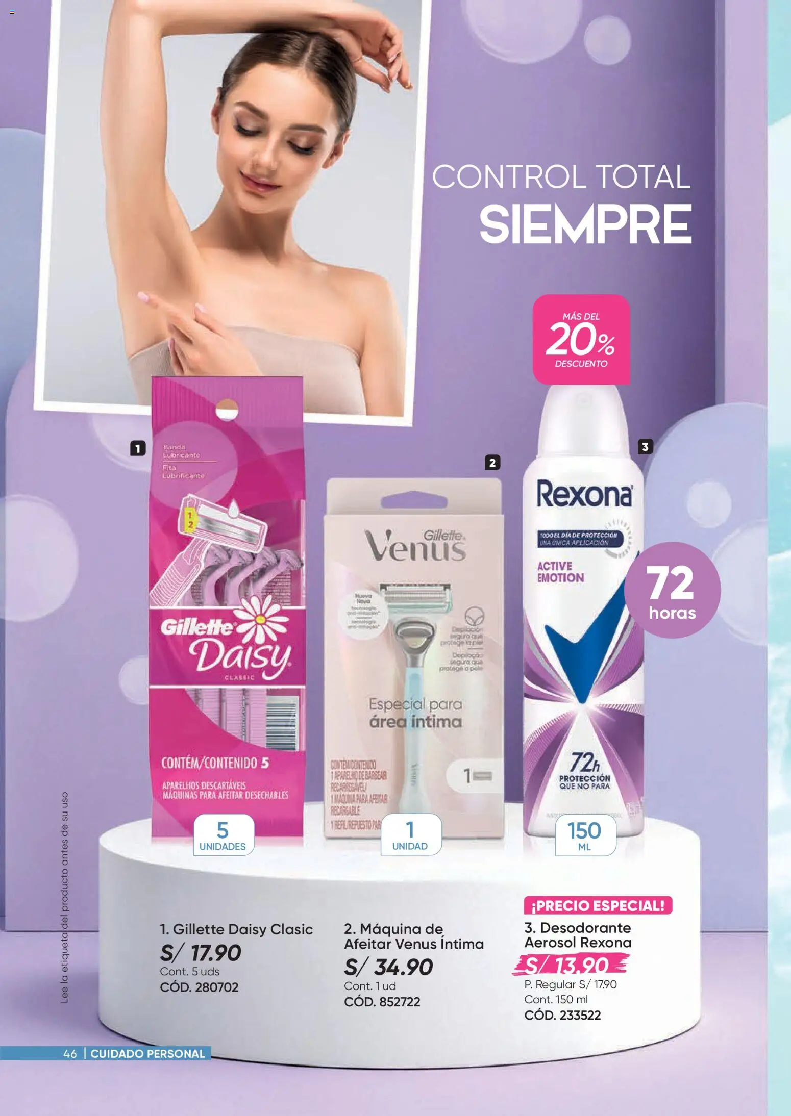 Catálogo Azzorti válido desde 09.03.2026 | Página: 46 | Productos: Desodorante