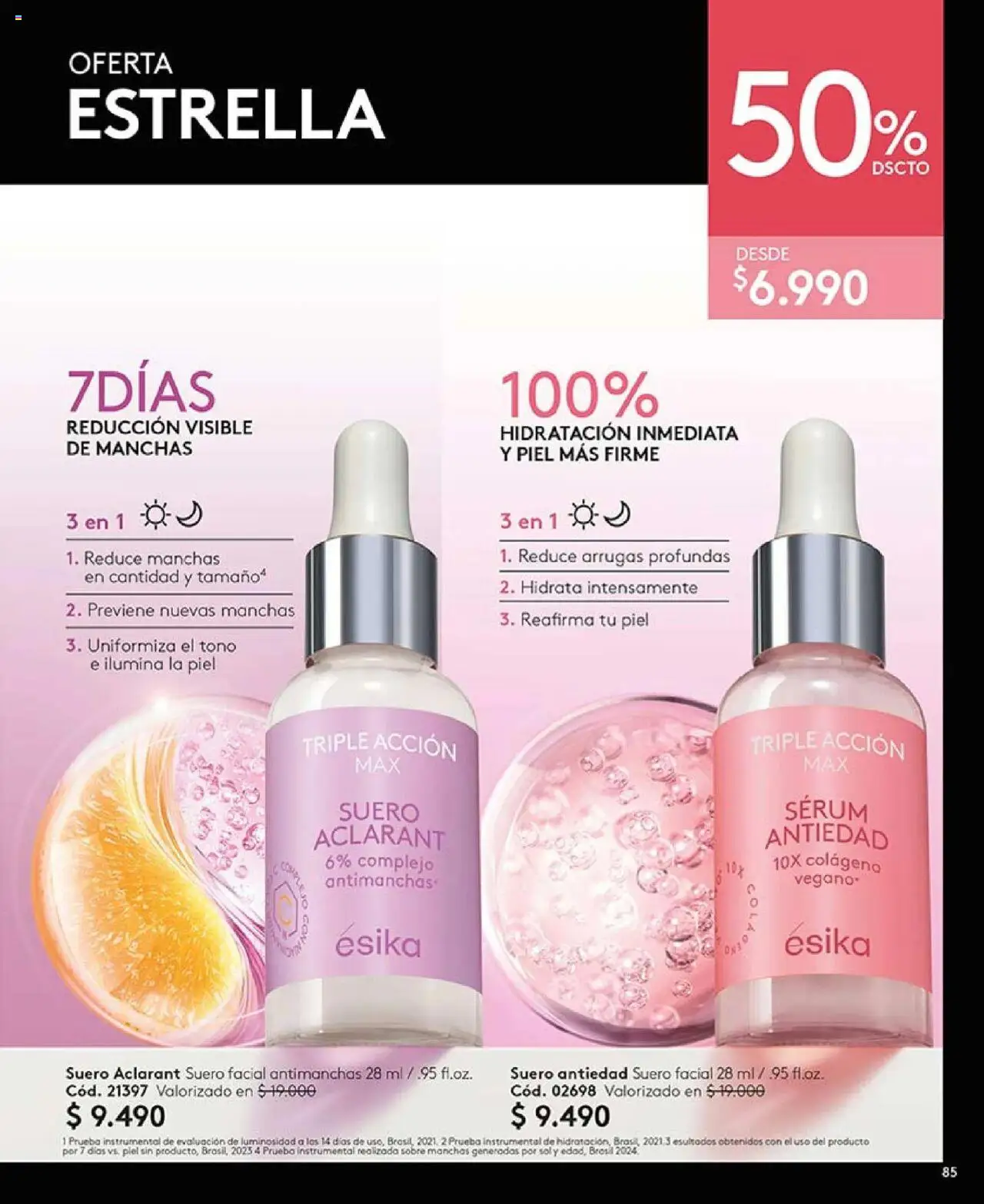 Catálogo Ésika Campaña 15 │ válido desde el 15.09.2025 | Página: 85 | Productos: Sobre, Serum