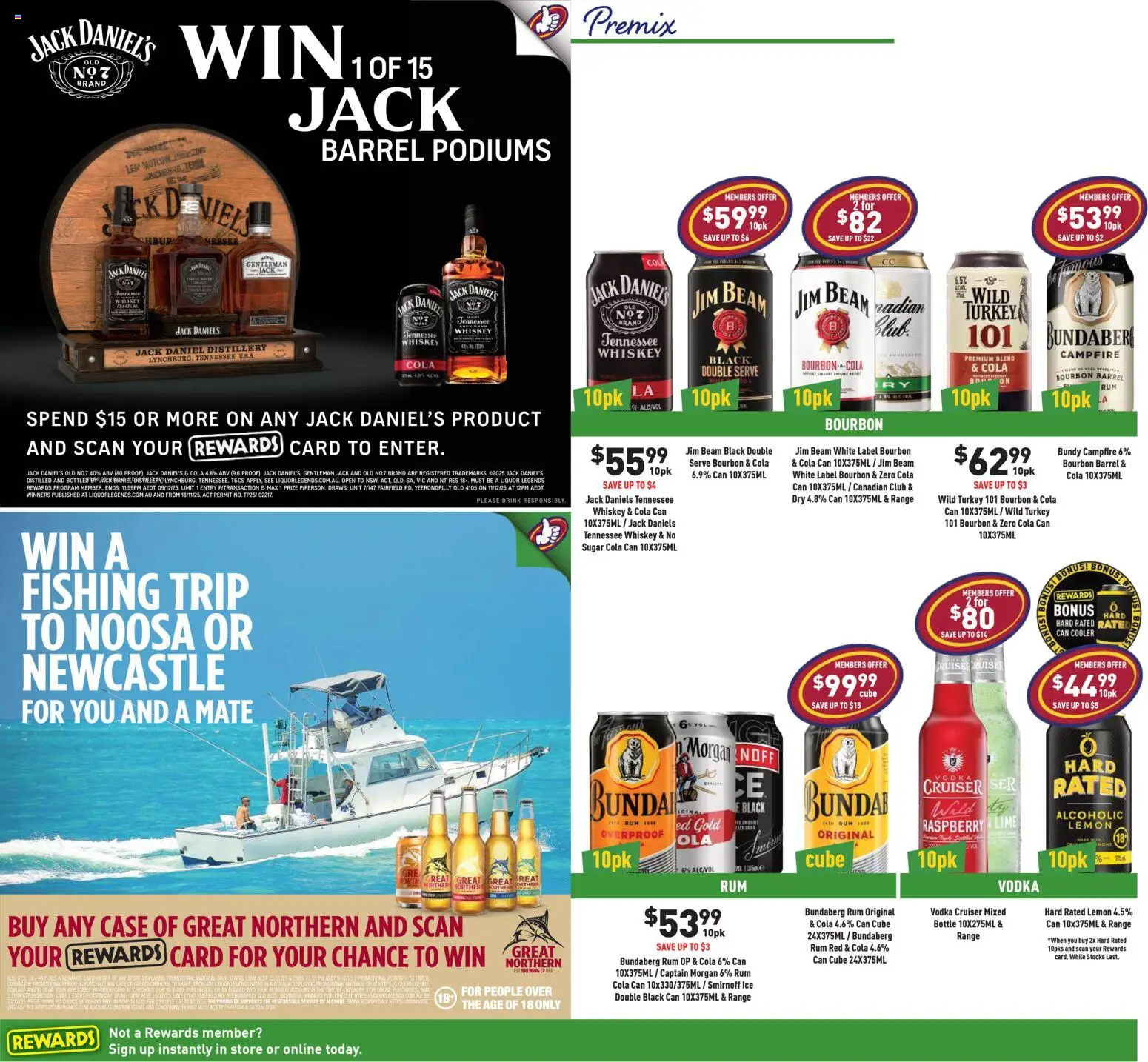 Liquor Legends catalogue - valid from 12.11.2025 | Page: 6 | Products: Whiskey, Rum, Turkey, Case