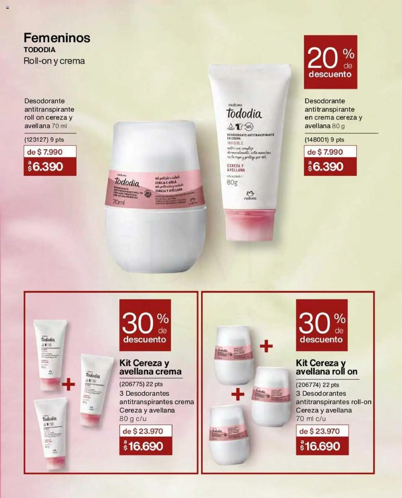 Natura catálogo │ válido desde el 22.07.2025 | Página: 116 | Productos: Desodorante, Antitranspirante, Crema