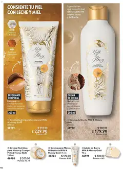 Vista previa de Oriflame campaña 2 2026, nuevo folleto de la tienda, válido en México a partir del 24.01.2026 | Página: 102 | Productos: Exfoliante corporal, Leche, Barra, Crema corporal