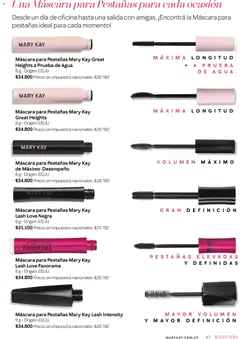 Vista previa Mary Kay catálogo válido desde el 02.01.2026 | Página: 37 | Productos: Máscara, Agua