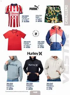 Vista previa de Andrea catálogo Active Zone, nuevo folleto de la tienda, válido en México a partir del 23.11.2025 | Página: 45 | Productos: Chamarra, Sudadera, Playera, Short