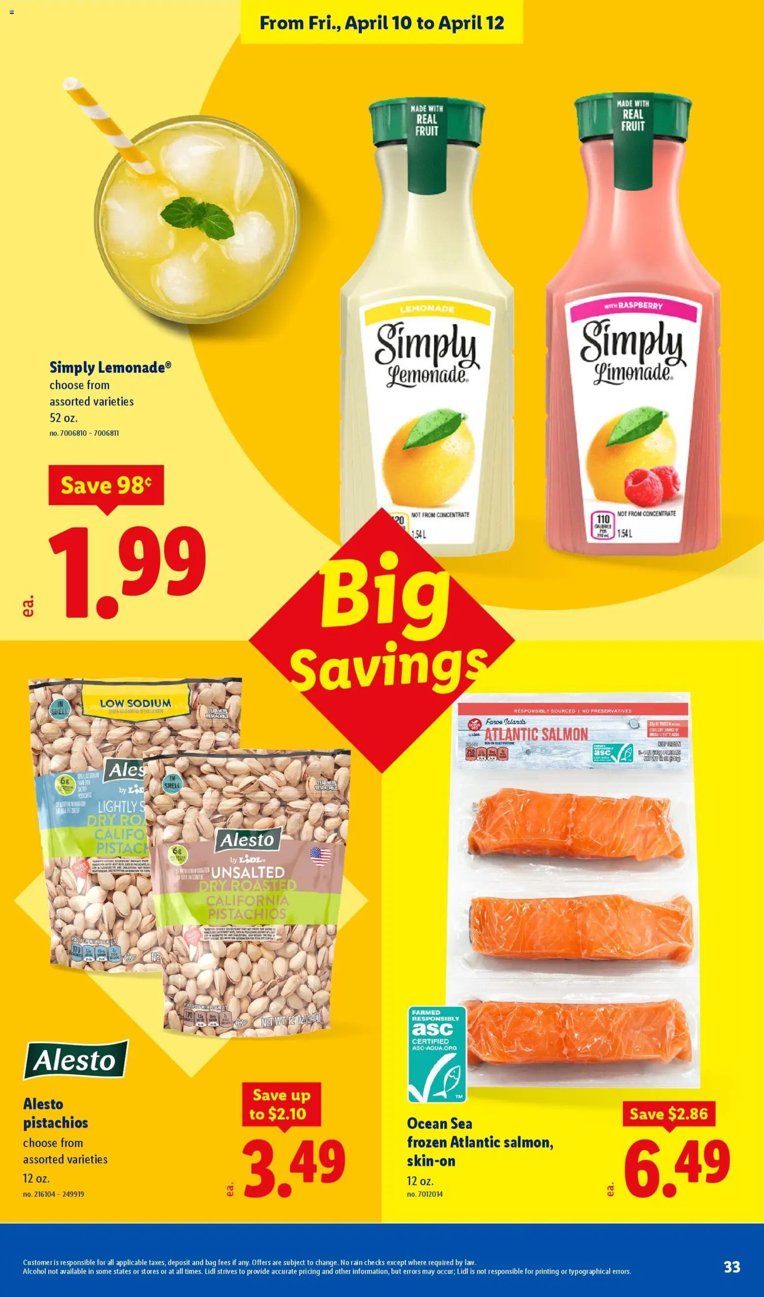Lidl Weekly Ad - valid from 08.04.2026 | Page: 33 | Products: Raspberry, Bag