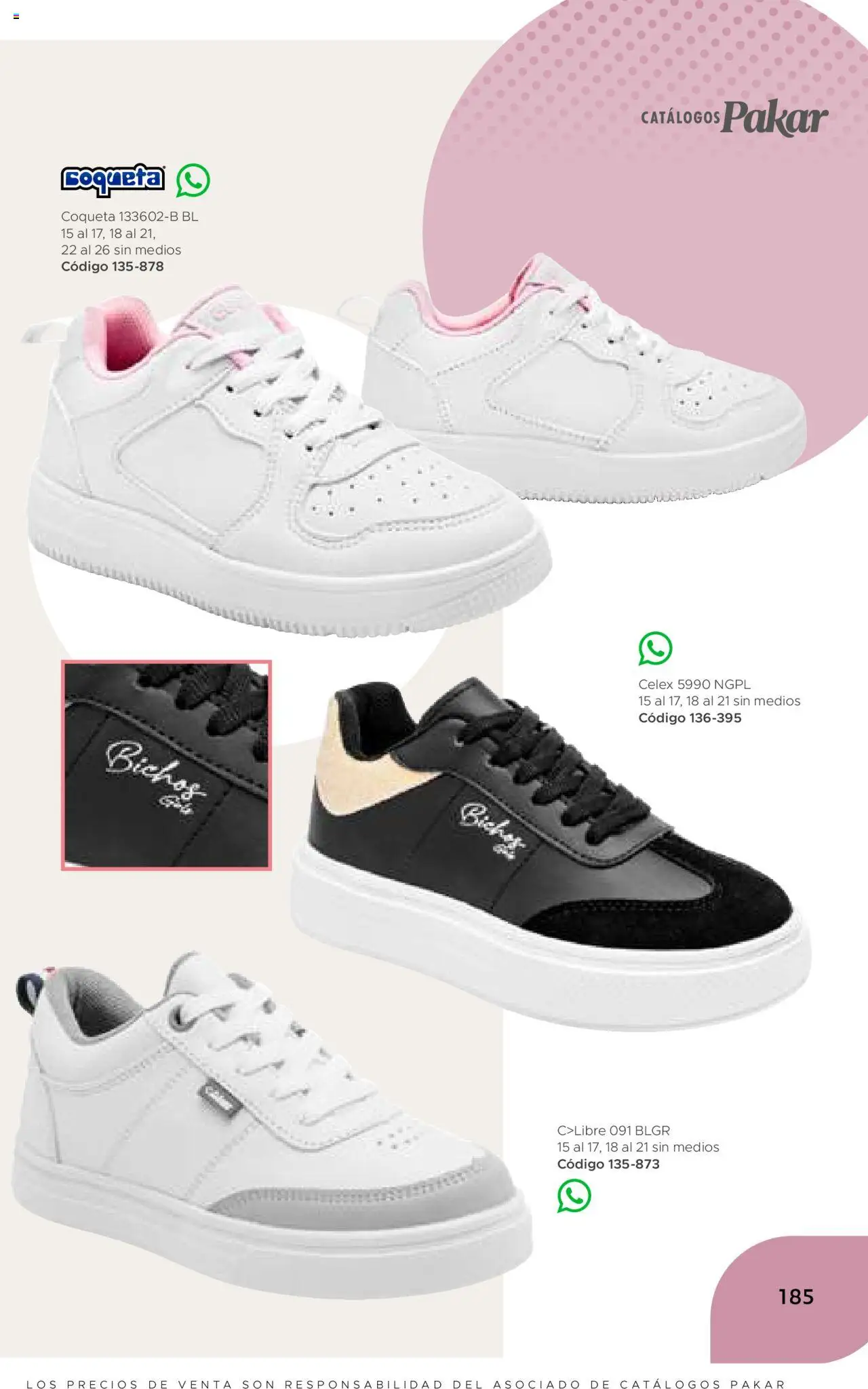 Nuevas ofertas de SC Pakar válidas en toda la República Mexicana desde el 24.07.2025. ¡Encuentra las mejores ofertas en SC Pakar - Catálogo Nina otoño / invierno! | Página: 185
