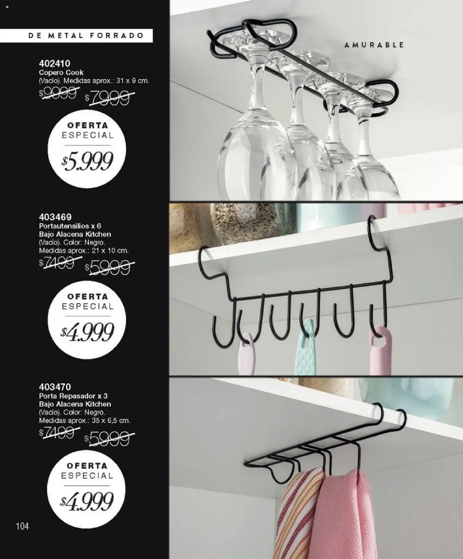 Violetta catálogo │ válido desde el 01.12.2025 | Página: 104 | Productos: Alacena, Repasador