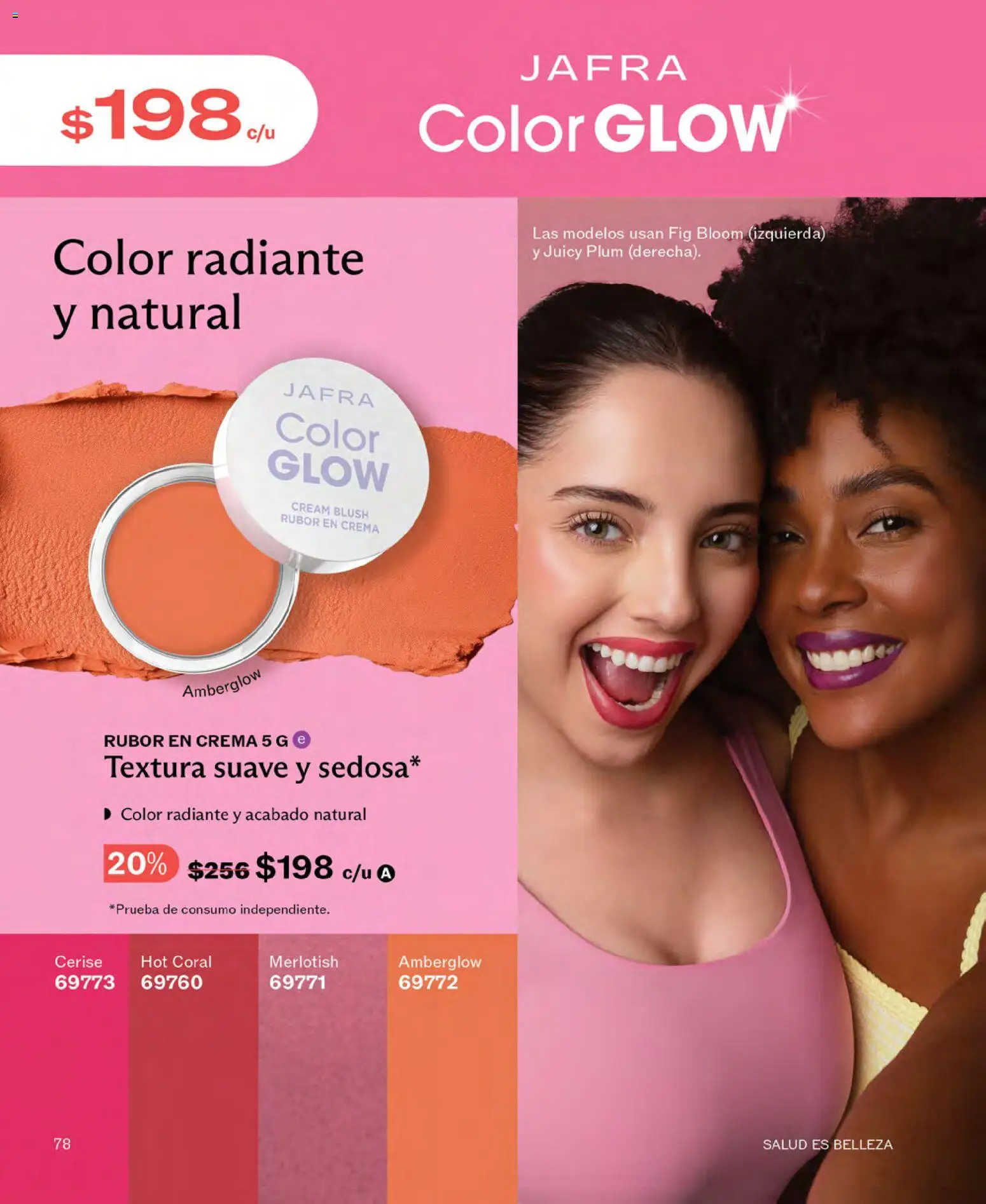 Nuevas ofertas de JAFRA válidas en toda la República Mexicana desde el 01.04.2026. ¡Encuentra las mejores ofertas en JAFRA catálogo! | Página: 78