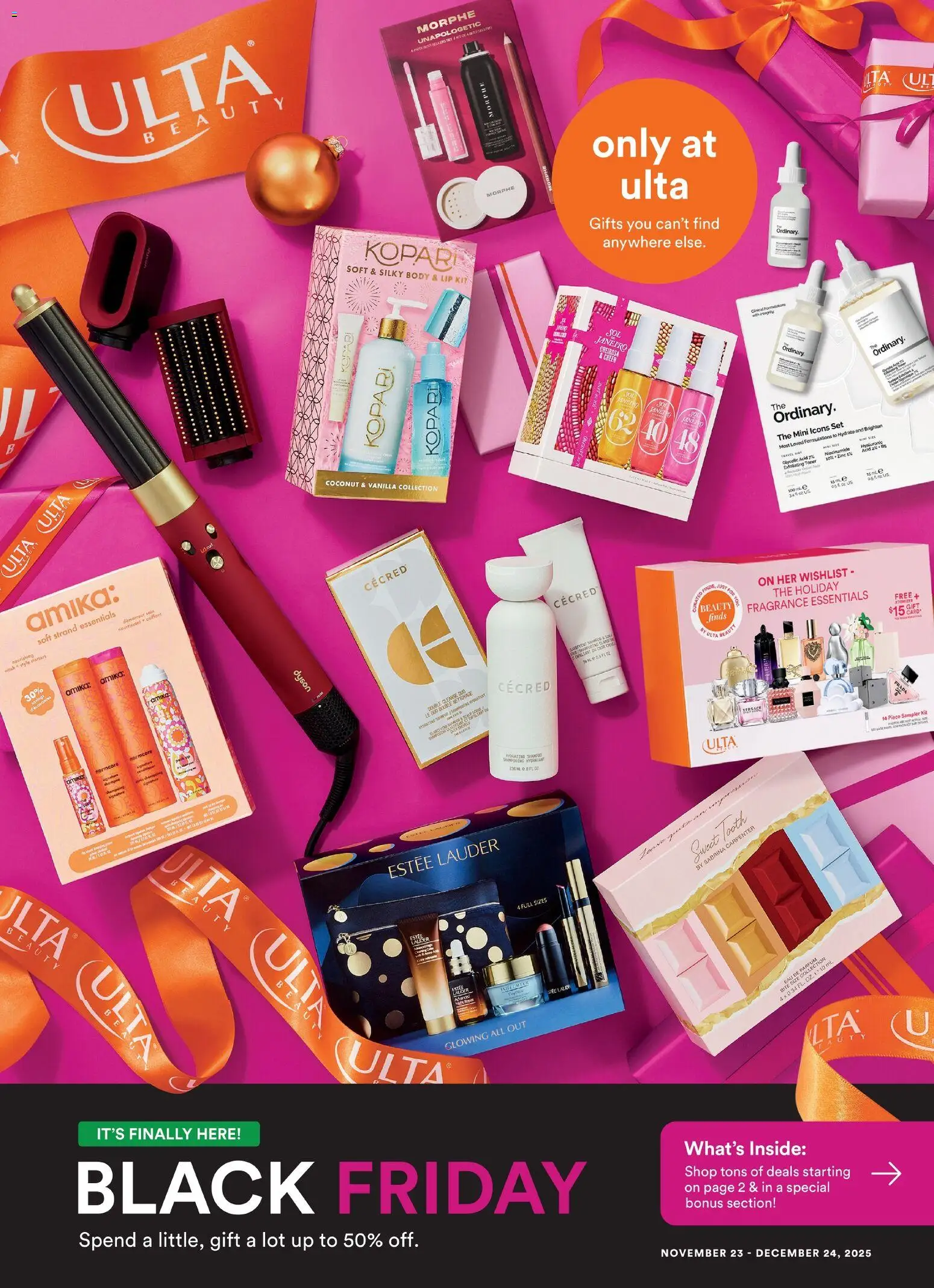 Ulta Beauty Black Friday - valid from 23.11.2025 | Page: 1