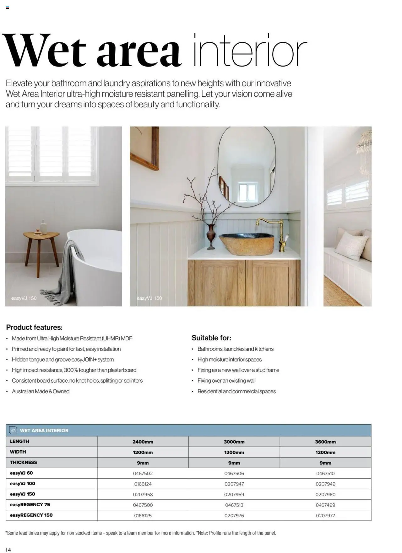 Bunnings Warehouse catalogue - valid from 28.10.2024 | Page: 14 | Products: Laundry, Bathroom