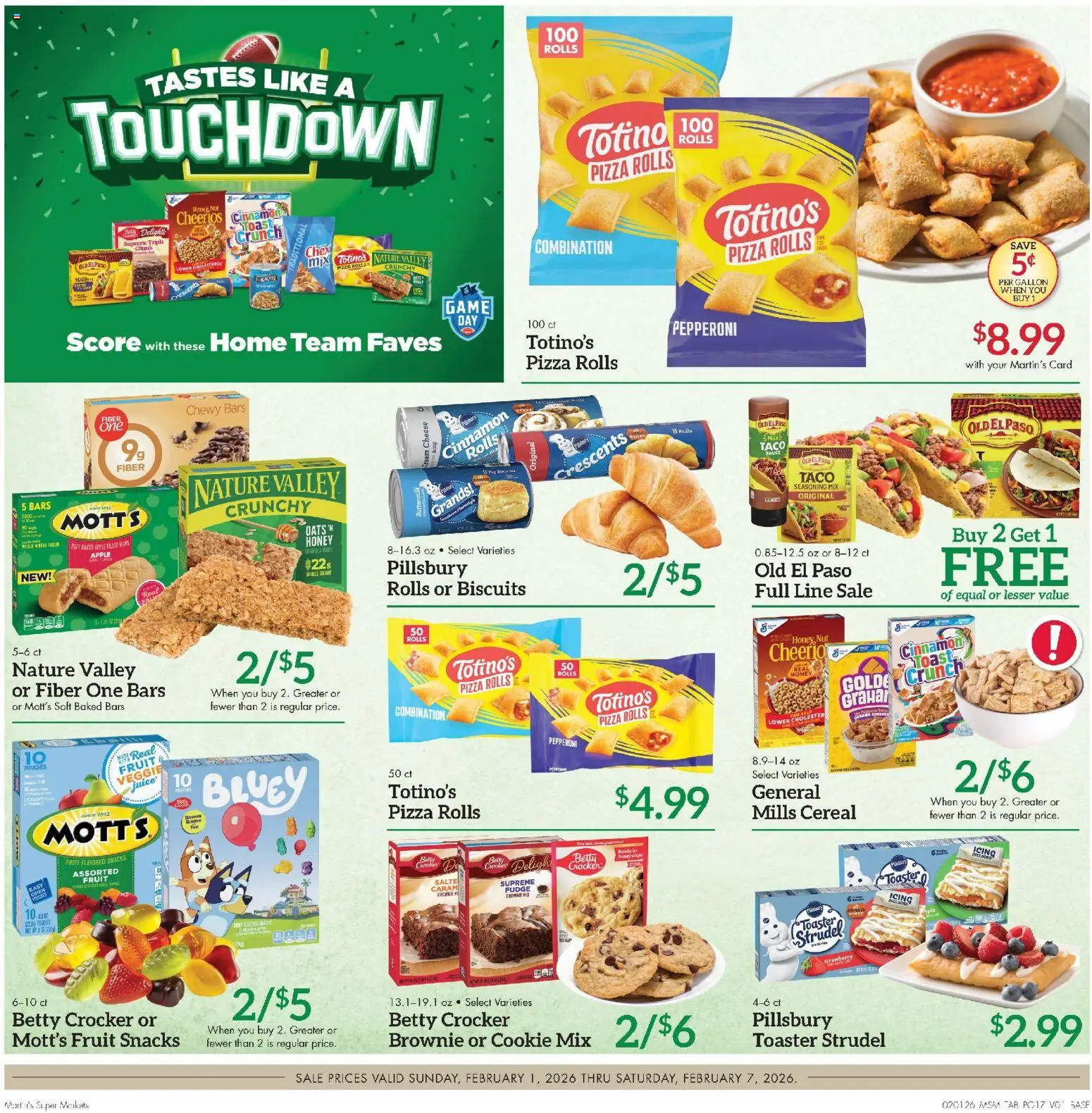 Martin’s - Next Ad - IN - valid from 01.02.2026 | Page: 17 | Products: Toaster, Cream, Sauce, Game