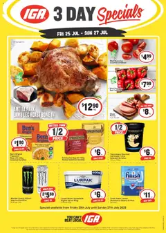 Preview of IGA - Weekend Specials - valid from 25.07.2025
