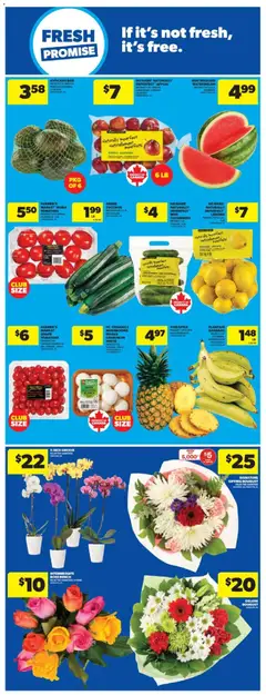 Preview of Real Canadian Superstore flyer - MB from shop Real Canadian Superstore valid from 06.11.2025 | Page: 16 | Products: Pineapple, Cucumbers, PC, Bag