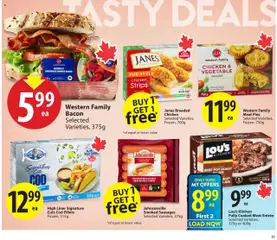 Preview of Save on foods flyer - AB from shop Save on foods valid from 16.10.2025 | Page: 9 | Products: Beef, Chicken, Pork
