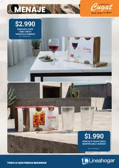 Cugat ofertas  válido desde el 17.03.2026 | Página: 11 | Productos: Vino, Vasos