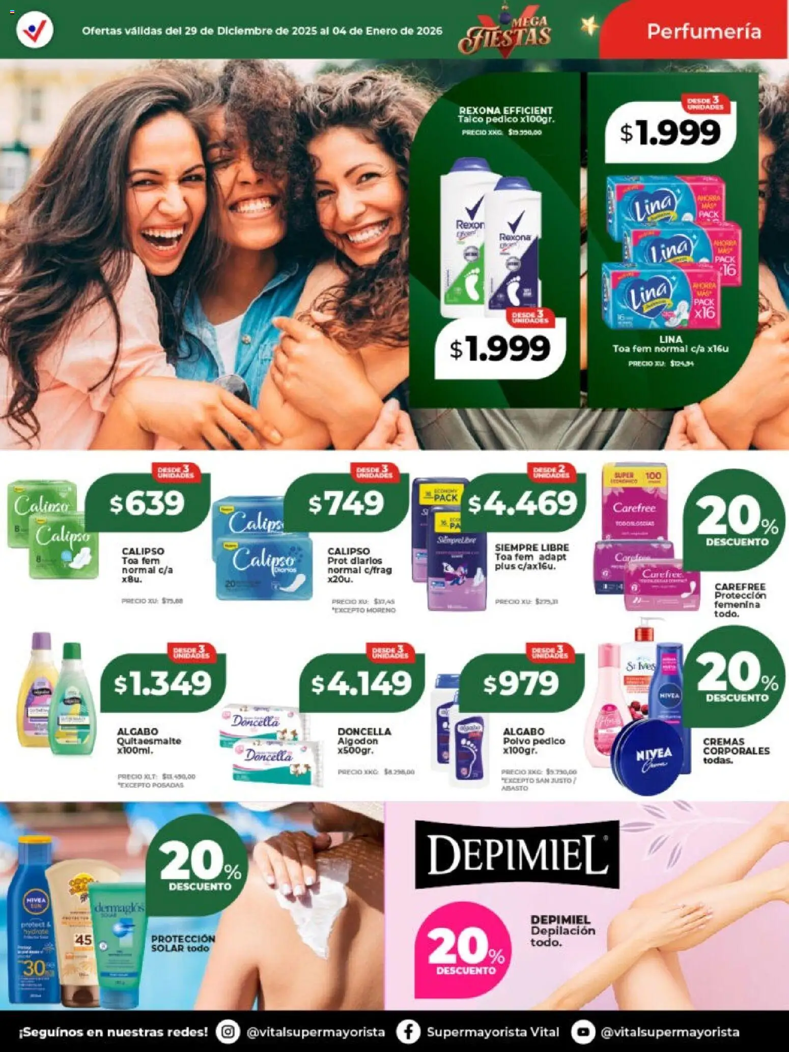 Vital - Ofertas - Mar del Plata  │ válido desde el 29.12.2025 | Página: 5 | Productos: Algodón, Polvo
