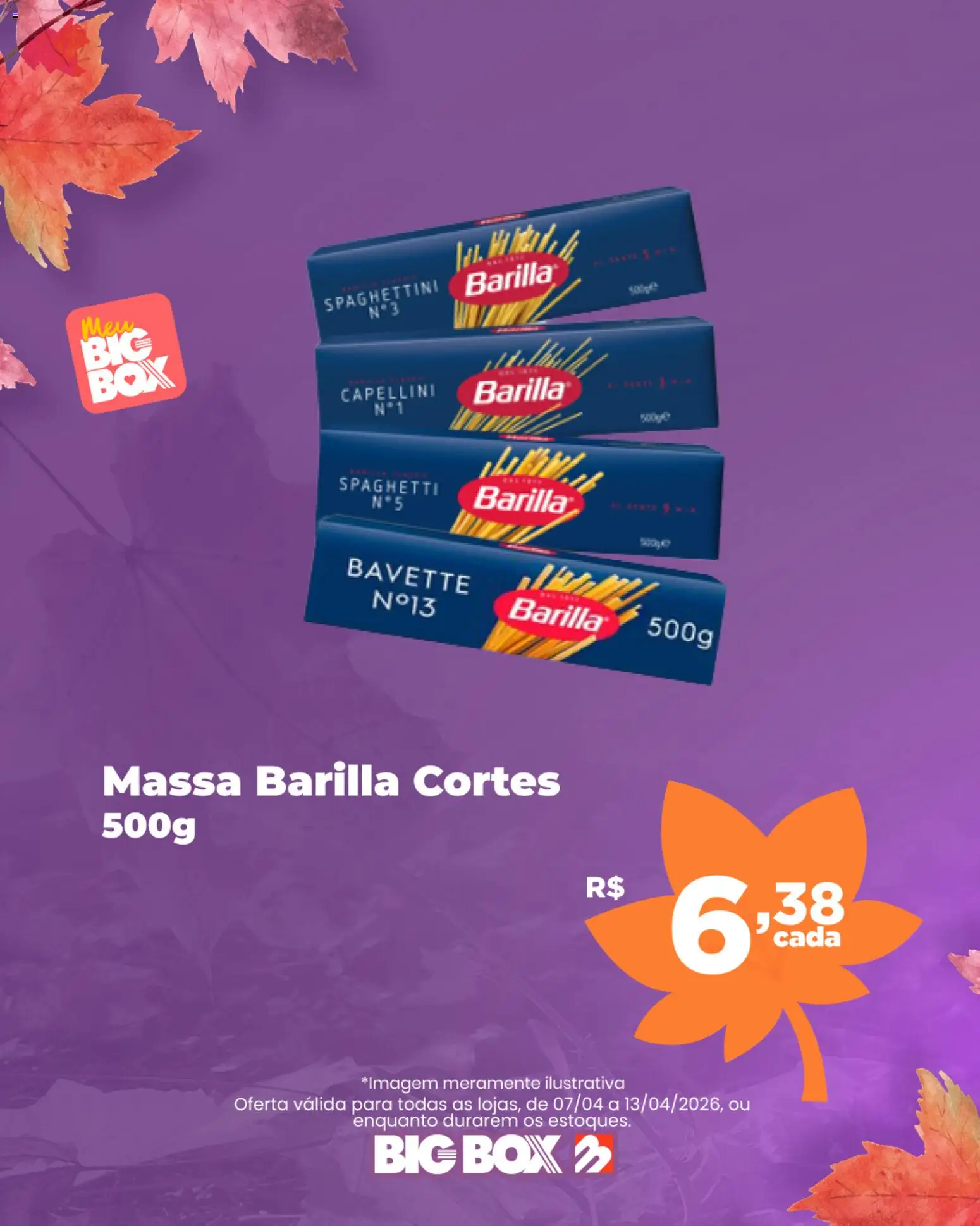 Big Box Folheto - válido de 07.04.2026 | Página: 3 | Produtos: Massa