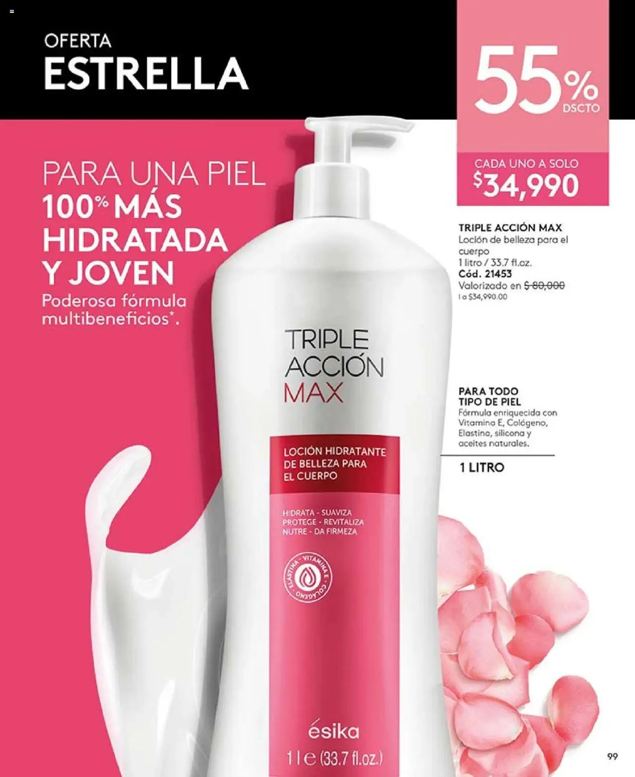 Ésika revista - valida desde el 16.06.2025 | Página: 99 | Productos: Loción