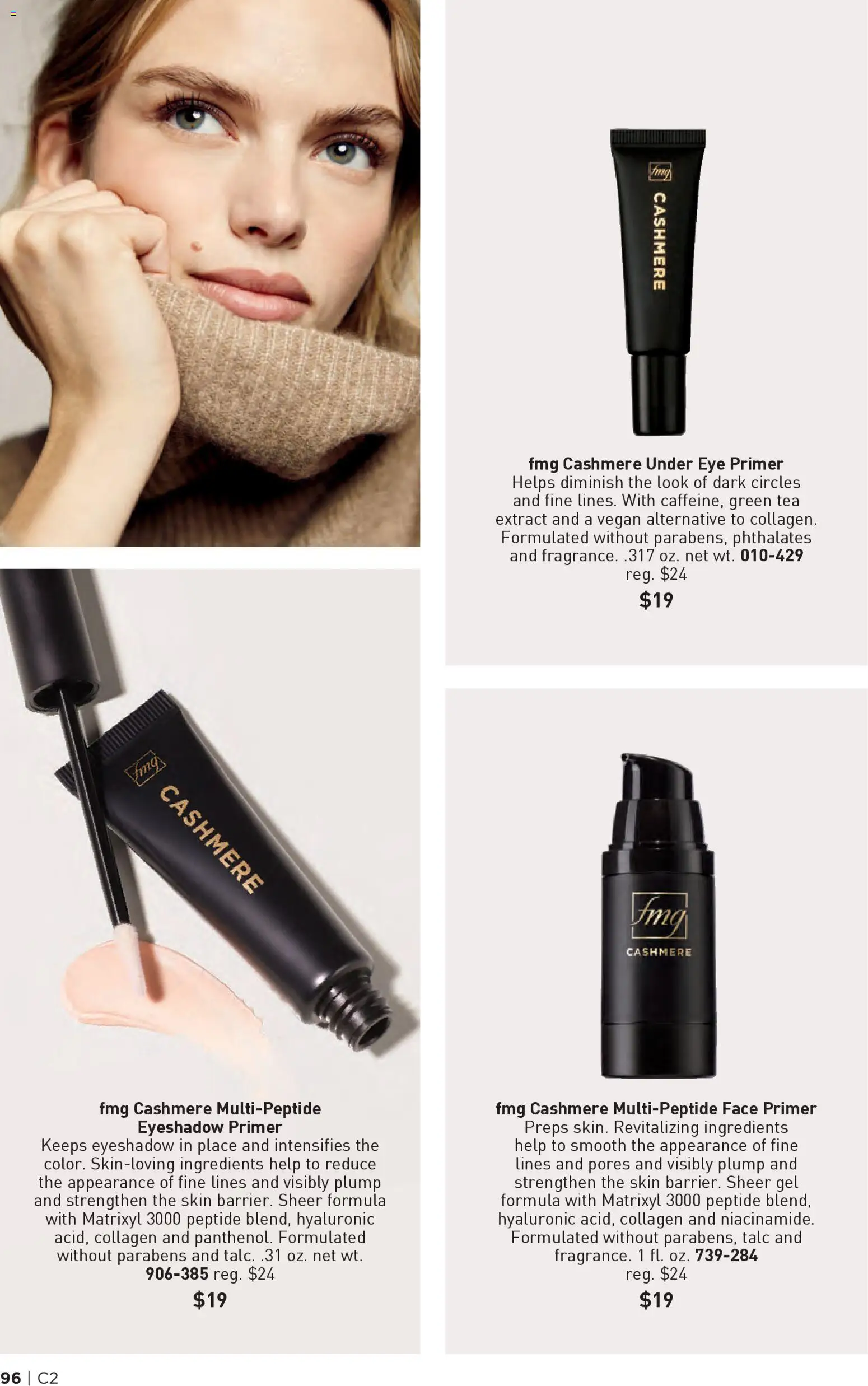 Avon Brochure - valid from 14.01.2026 | Page: 96 | Products: Green Tea, Face Primer, Eyeshadow, Tea