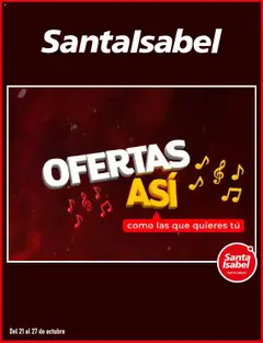 Santa Isabel ofertas  válido desde el 21.10.2025