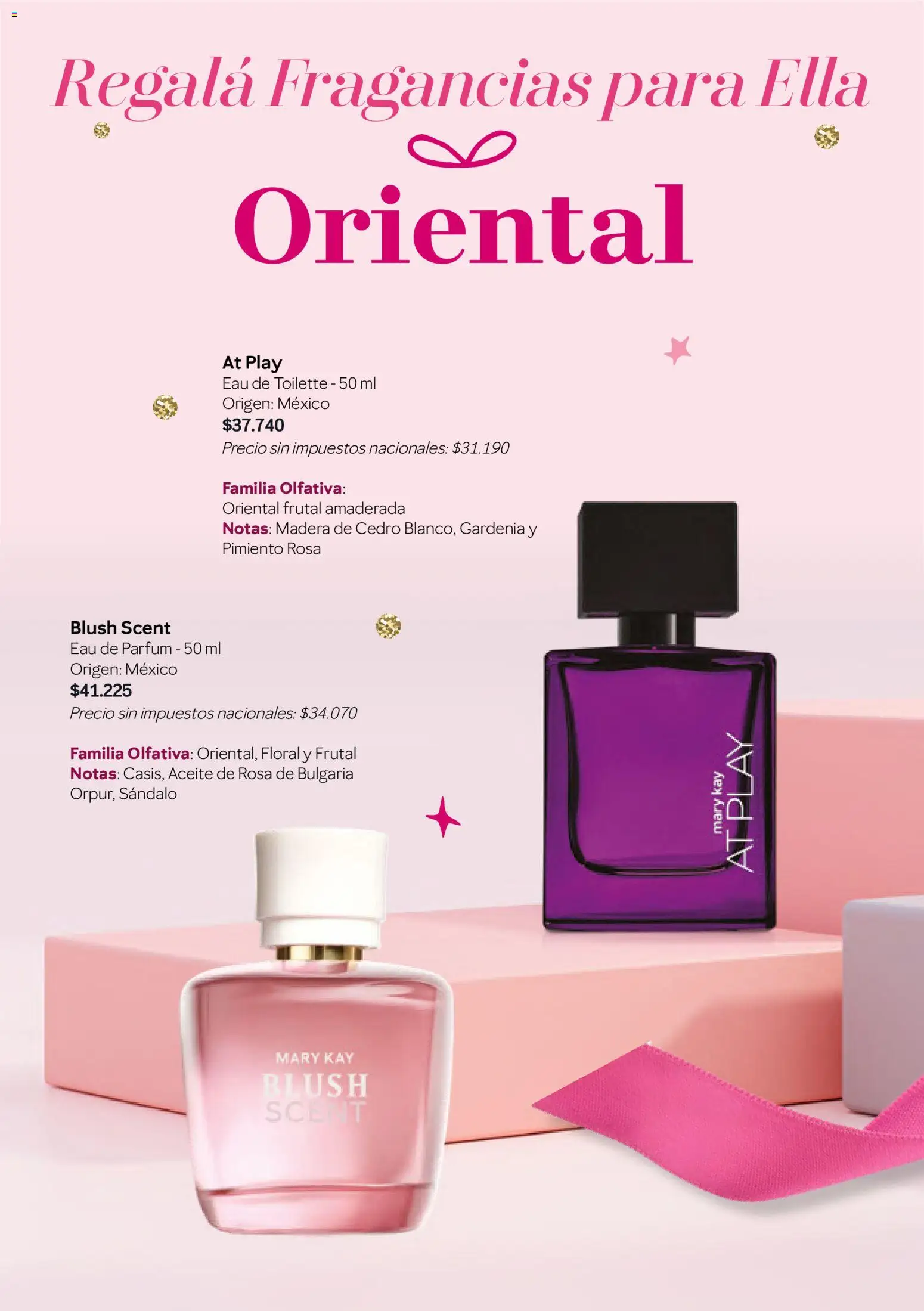 Mary Kay catálogo │ válido desde el 01.11.2025 | Página: 58 | Productos: Eau de toilette, Aceite, Pimiento