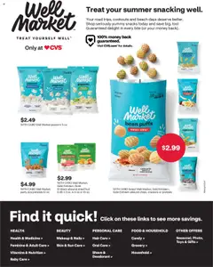 CVS Pharmacy Weekly Ad - valid from 20.07.2025 | Page: 7 | Products: Deodorant, Chips, Salt, Lime