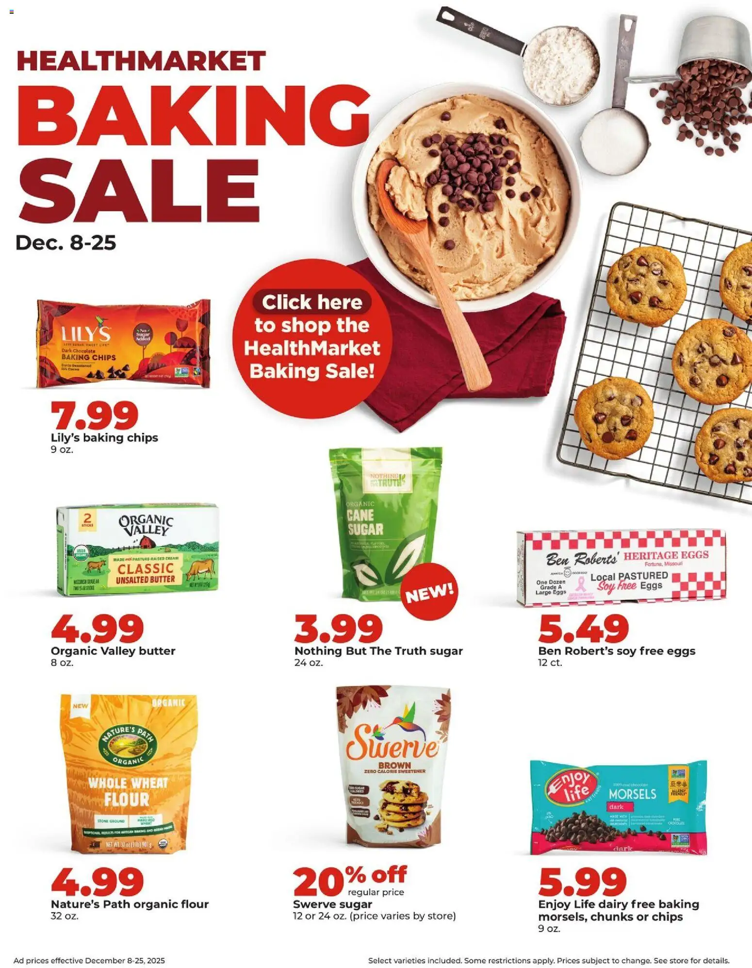 HyVee Weekly Ad - valid from 08.12.2025 | Page: 36 | Products: Eggs, Chips, Cream, Sugar