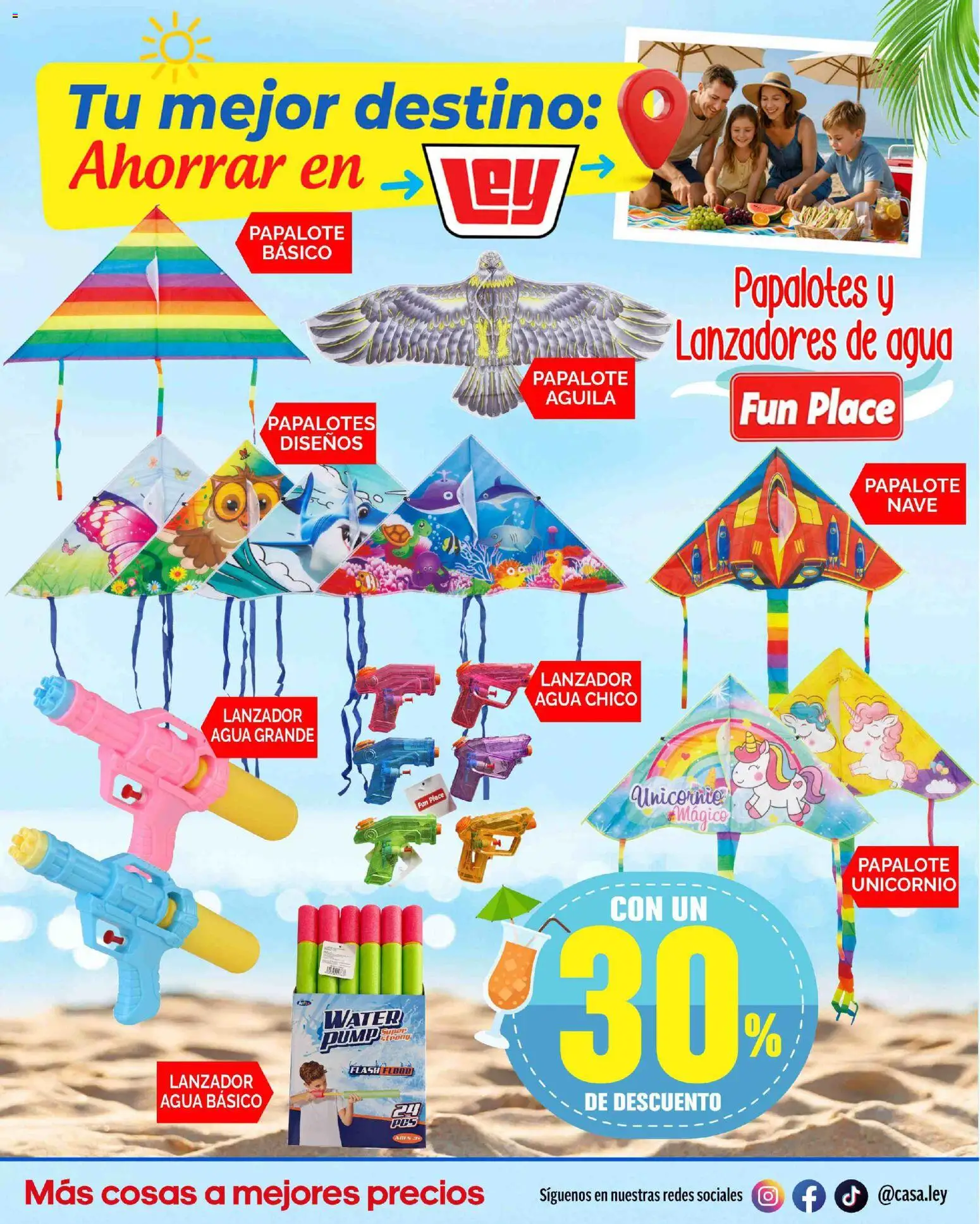 Nuevas ofertas de Casa Ley válidas en toda la República Mexicana desde el 14.03.2026. ¡Encuentra las mejores ofertas en Casa Ley folleto Tu mejor destino Interior ! | Página: 15 | Productos: Agua